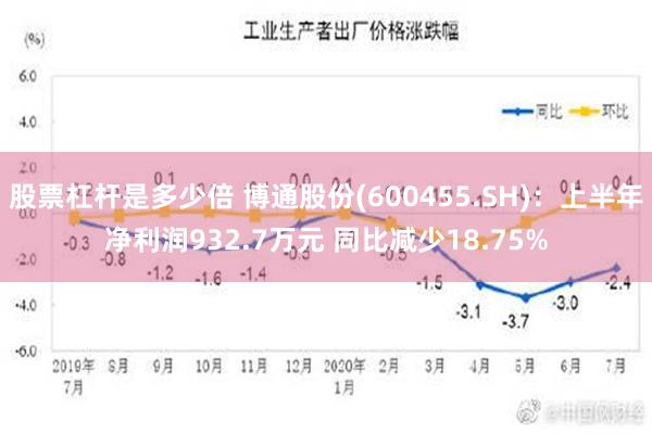 股票杠杆是多少倍 博通股份(600455.SH)：上半年净利润932.7万元 同比减少18.75%