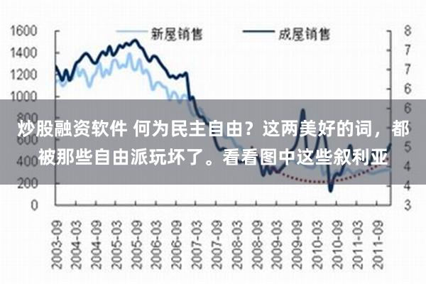 炒股融资软件 何为民主自由？这两美好的词，都被那些自由派玩坏了。看看图中这些叙利亚