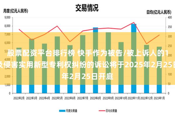 股票配资平台排行榜 快手作为被告/被上诉人的1起涉及侵害实用新型专利权纠纷的诉讼将于2025年2月25日开庭